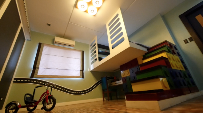 BOYS ROOM This playful Lego-inspired room isn't only big on fun, the room has a lot of storage for a young boy's growing collection of toys and books. CONTRIBUTED IMAGE