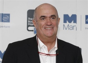 In this file photo dated Sunday, Oct. 13, 2013, Irish author Colm Toibin poses during a photocall for the shortlisted authors of the 2013 Man Booker Prize for Fiction in London. AP