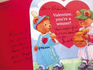 Author’s Valentine to her husband, year unknown