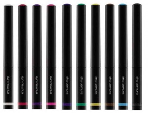 METAL:INK liquid eyeliners, with easy glide and application for perfect cat eyes, come in different colors.