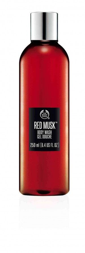 THE RED Musk Body Wash blends spiced musk with hot notes of cinnamon and tobacco for a distinctly different cleansing experience. No flowers, just a bold blend of musk and spice