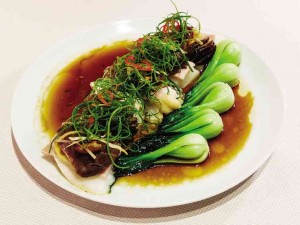 STEAMED Cod Fish with Yunnan Ham