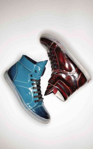 MEN’S high-top and lace-up sneakers by Kenneth Cole