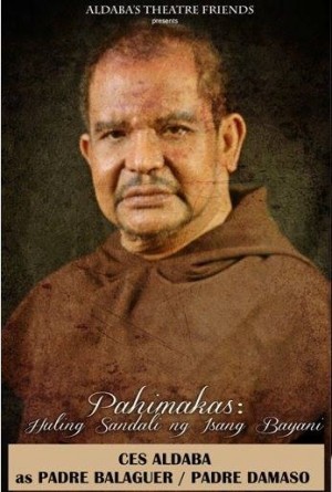 Ces Aldaba as Padre Balaguer/Padre Damaso. CONTRIBUTED PHOTO