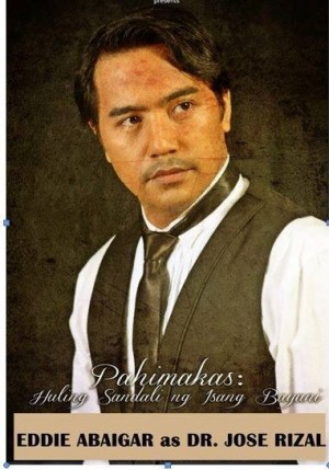 Eddie Romeo Abaigar as Dr. Rizal. CONTRIBUTED PHOTO