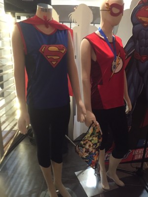  Stylized singlets for the World of DC Comics All Star Fun Run. PHOTO BY DAN PAUROM/INQUIRER.NET