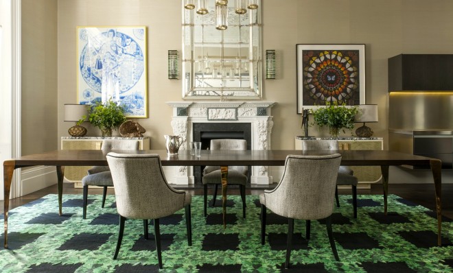 Rodarte's reign rendered for interiors: Ivy Trellis carpet