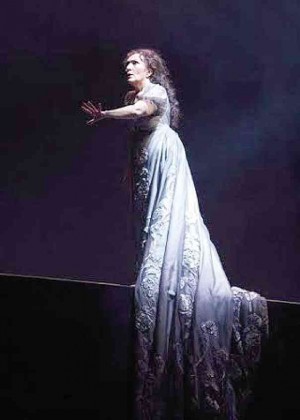 SOPRANO Nelly Miricioiu as Tosca in Covent Garden. Her Philippine return engagement will be on March 6, at Meralco Theater