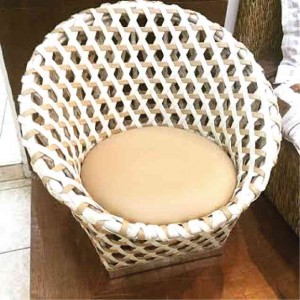 SYNTHETIC leather tub chair