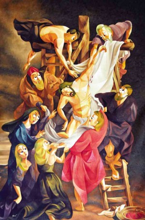 “HOMAGE to Rubens: The Descent from the Cross,” by Jovan Benito