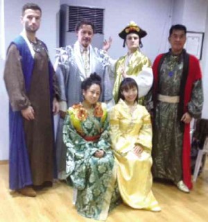 “MARCO Polo The Musical” cast