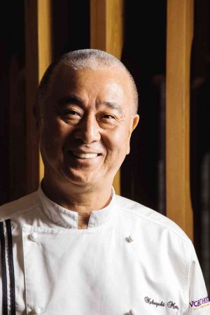 JAPANESE chef Nobu Matsuhisa visits Manila.