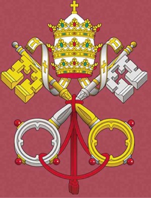 PAPAL coat of arms