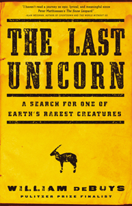 The Last Unicorn by William DeBuys.  No Credit
