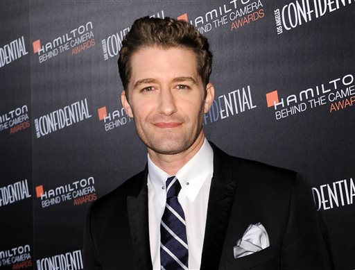 In this Nov. 9, 2014 file photo, actor Matthew Morrison arrives at the 8th Annual Hamilton Behind The Camera Awards in Los Angeles. Morrison, who played choir teacher Will Schuester for six season on “Glee,” is starring in “Finding Neverland,” a musical directed by Diane Paulus that explores the Peter Pan book's back story. AP