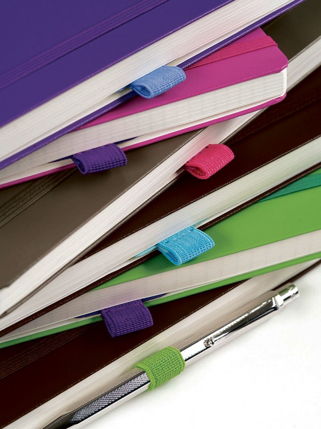 PICK a pen loop to match or complement your journal.