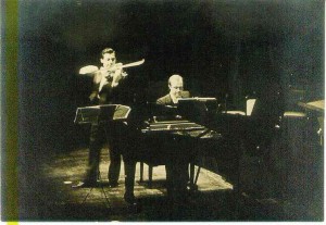 VLADIMIR Spivakov  with accompanying pianist in Baguio