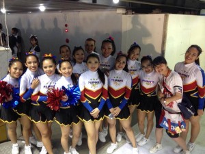 UA&P Firestarters in their Team Pilipinas uniforms last year