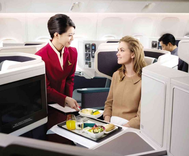 CATHAY Pacific emphasizes the warmth of human interaction.