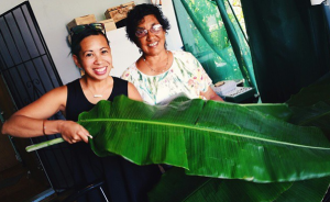DINNER always had guests feasting on food laid out on fresh banana leaves. In North Dakota, though, since banana leaves were hard to come by, Yana Gilbuena had people eating on butcher paper.