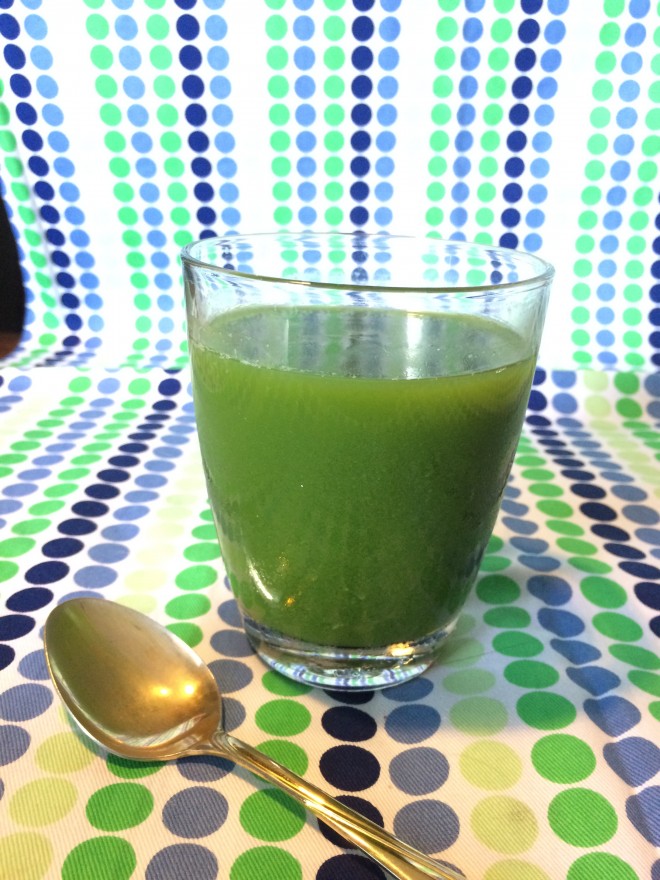 The Green Juice PHOTO BY MAVI REYES