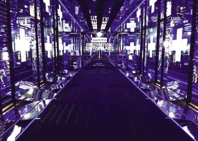 SWATCH Mirror Tunnel at SM Mega Fashion Hall