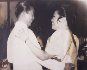 NENE Guevarra with President Ferdinand E. Marcos