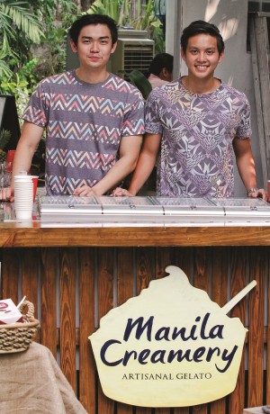 FOR ARTISANAL gelato with a Filipino twist, Manila Creamery’s Paolo Reyes and Jason Go are the guys to go to.