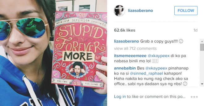 Screengrabbed from Liza Soberano's Instagram account