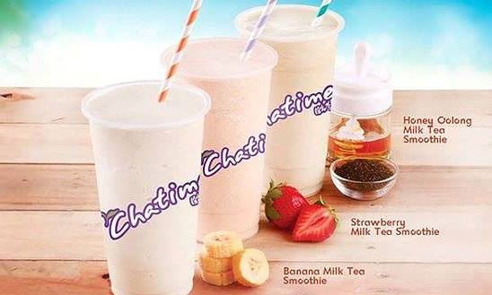 Milk Tea Smoothies exclusive to Chatime Philippines