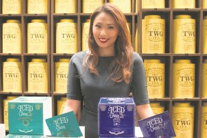 KASHMIR Ong, TWG Tea senior marketing officer. 