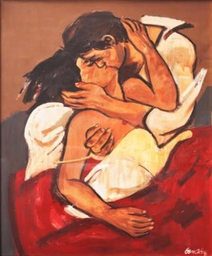 "LOVERS," by Benedicto Cabrera