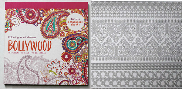 BOLLYWOOD is packed with 70 designs to help you destress, P559, Fully Booked.