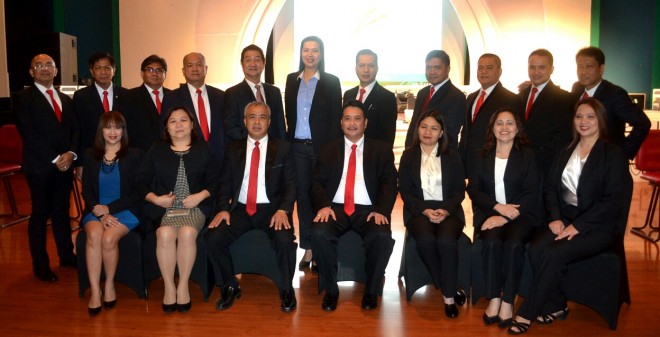 The men and women of CF Angeles City. Branch manager Redentor Rivera (seated at the middle). CONTRIBUTED PHOTO/Ariel Reyes