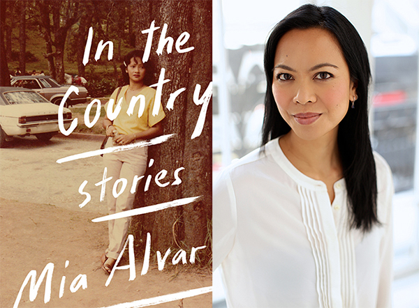 MIA Alvar and her book "In The Country." PHOTO BY DEBORAH LOPEZ