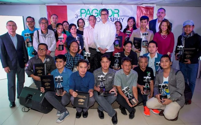 Winners of the 3rd Pagcor National Photography Competition pose with Pagcor officials. 