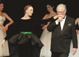 PIERRE Cardin with Plisetskaya. The prima ballerina assoluta was also the muse of one distinguished icon of the fashion world.