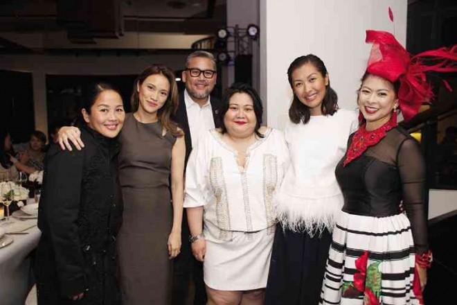 PATRICE Ramos-Diaz, Ria Prieto, Rajo Laurel, Bea Ledesma, Liz Uy, Sea Princess