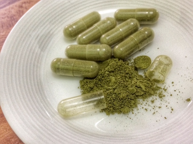 When buying “malunggay” (Moringa oleifera) capsules, make sure the leaves inside are still green. PHOTO: ANNE A. JAMBORA