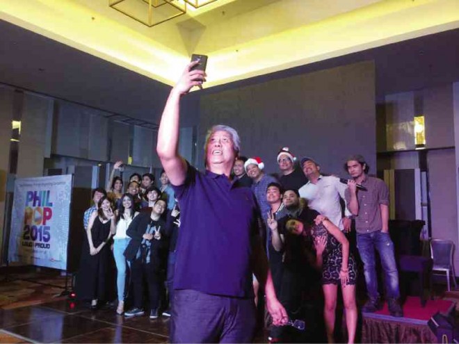 PHILPOP executive director Ryan Cayabyab takes a selfiewith the music competition’s finalists. There are tips on how to survive long-haul flights and ways to maximize frequent flyer miles. To celebrate the release of the issue, Travel Now is holding a photo exhibit featuring the South African landscape. The snapshots showcased at the East Wing Atrium of Shangri-La Plaza were taken during the Travel Now team’s PARTY crowd at the launch of iflix mobile app PHOTOS BY POCHOLOCONCEPCION