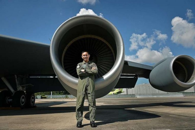 Flying transport planes has given Colonel Zakir Hamid more opportunities to be deployed on overseas missions and disaster-relief operations.ST PHOTO: KUA CHEE SIONG