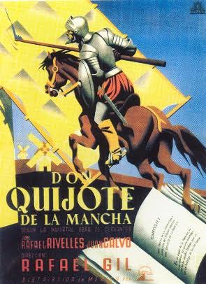 THE COVER of "Don Quijote de la Mancha"