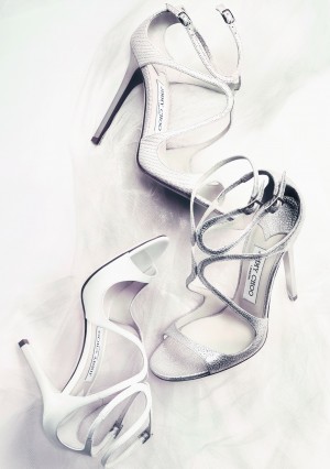 Jimmy Choo bridal shoes