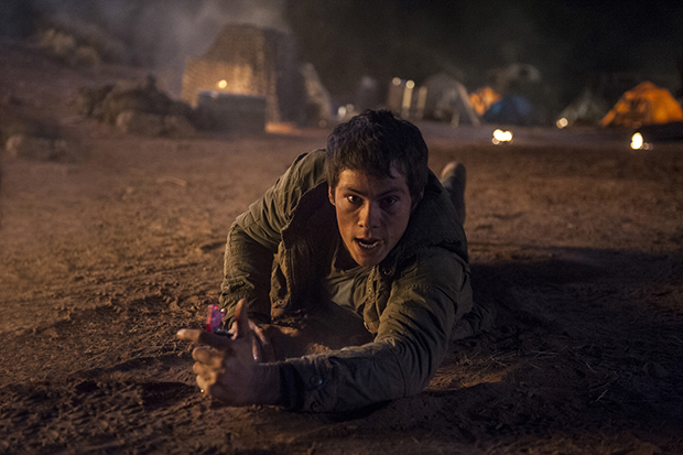 DYLAN O'Brien as Thomas in Maze Runner: The Scorch Trials