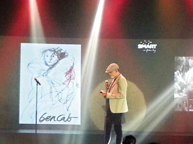 NATIONAL Artist BenCab at the Smart Infinitymedia launch of the Samsung Galaxy Note 5 and Samsung S6 Edge+