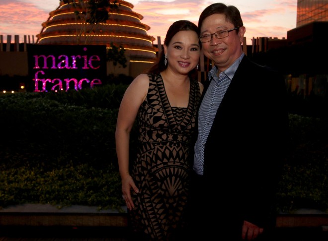 GEORGE Siy, Marie France Philippines president, and wife Mimi Siy. PHOTOS BY RICHARD A. REYES