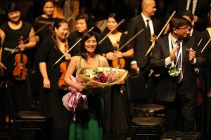 CECILE Licad with the ABS-CBN Philharmonic Orchestra in past team up