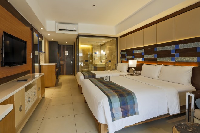 The new deluxe rooms at Henann’s Lagoon