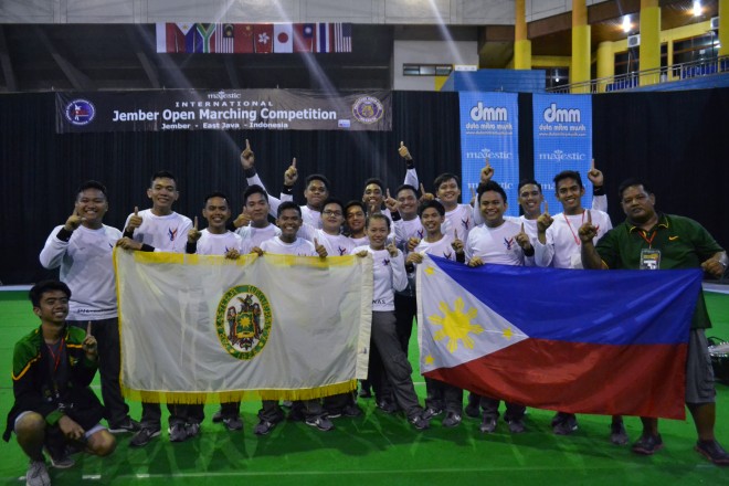THE DRUMLINE of the FEU DBC represents not only the university but also the Philippines at the International Jember Open Marching Band Competition in Indonesia.