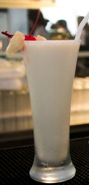 Pineapple milkshake